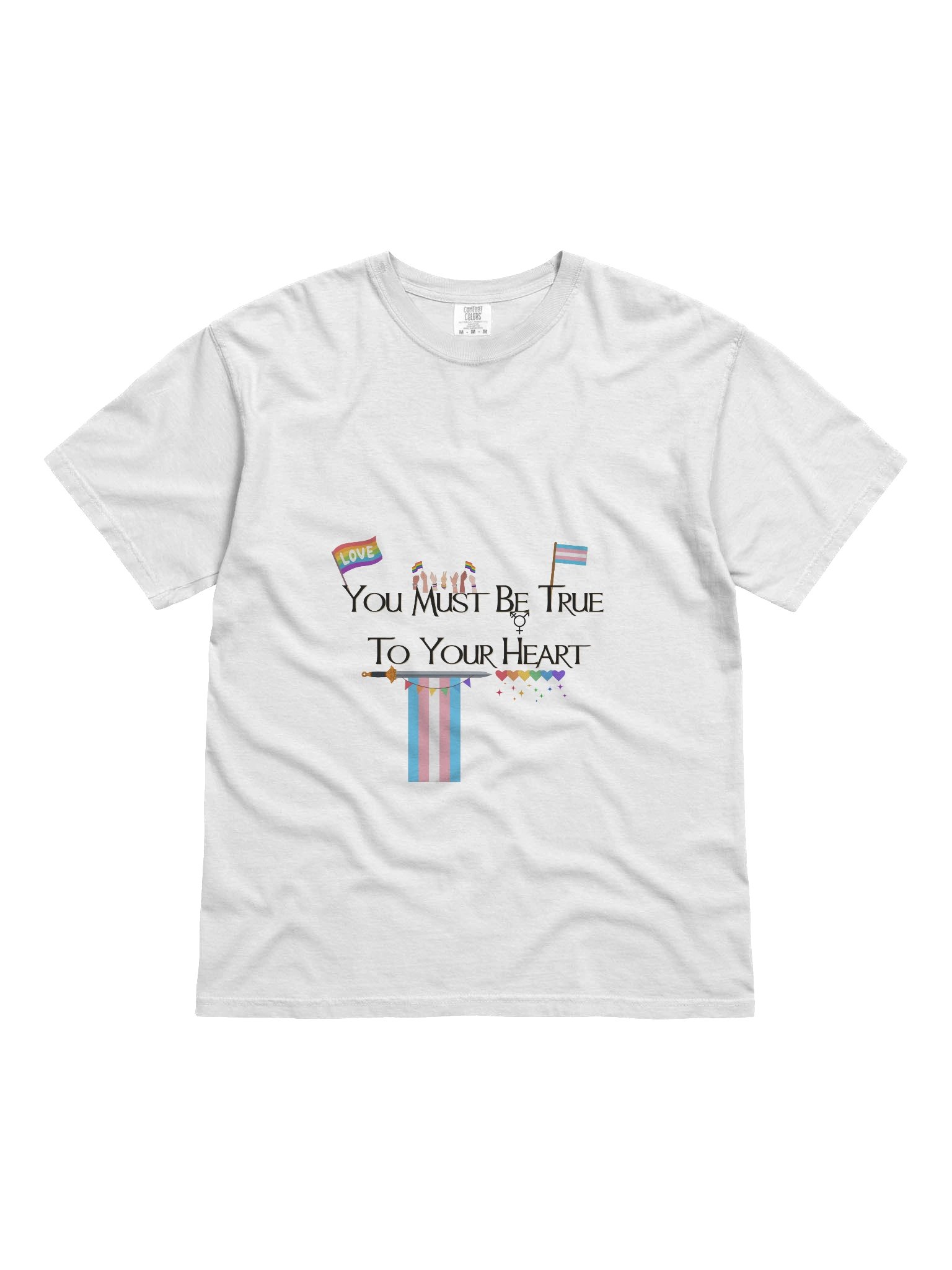 You Must Be True To Your Heart V2 T-Shirt product image (1)