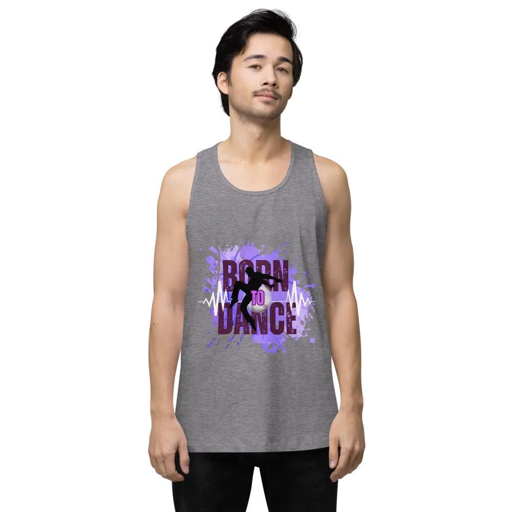 Born to Dance His Silhouette Embrace Tank Top product image (9)