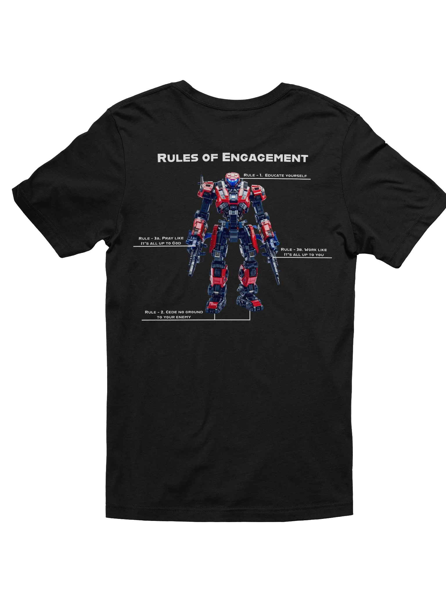 R.O.E. Bot T-shirt product image (50)