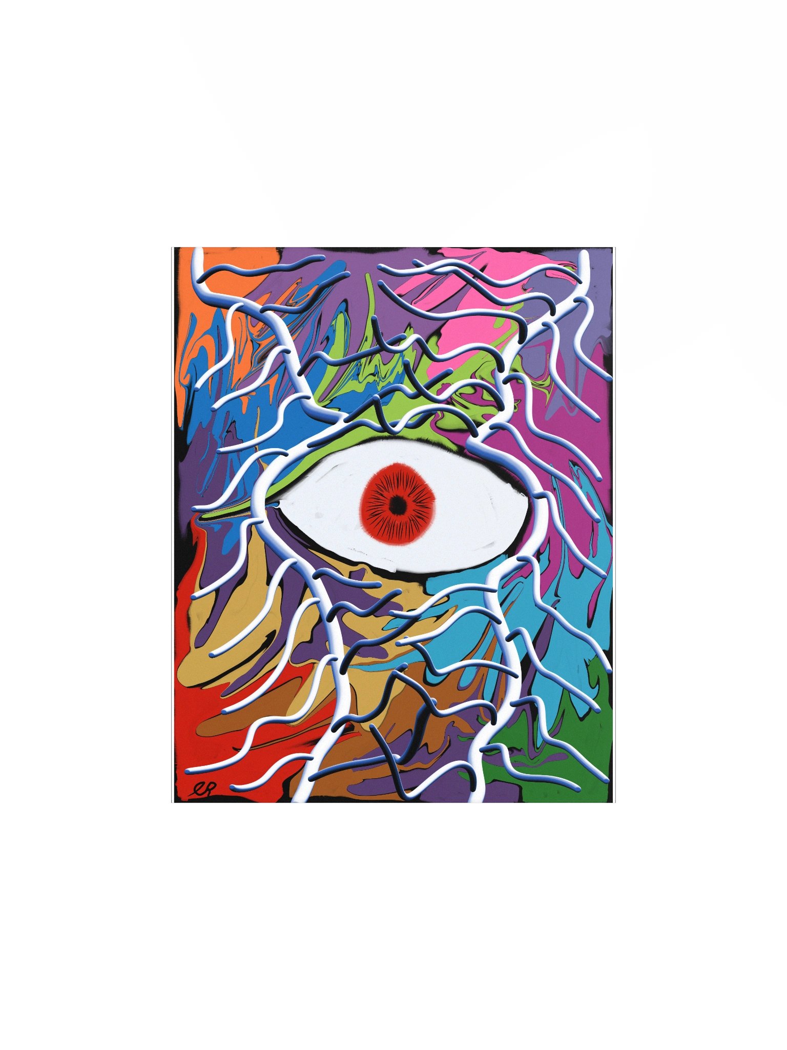 The Wayward Eye Matte Art Print product image (3)