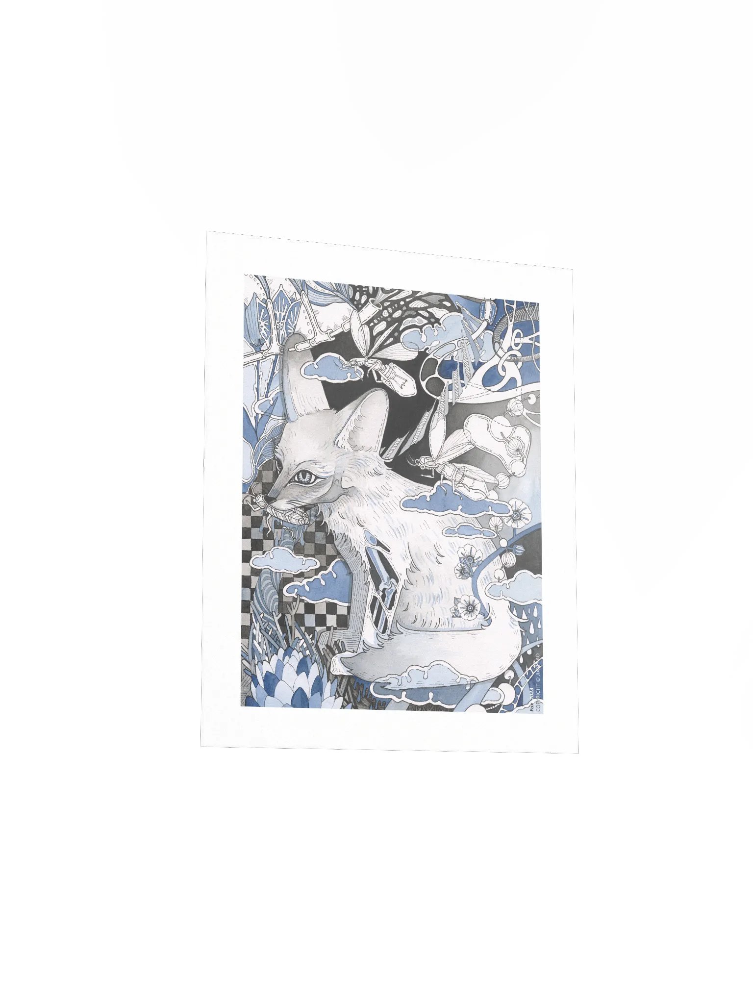 Fox - Original Art Print product image (4)