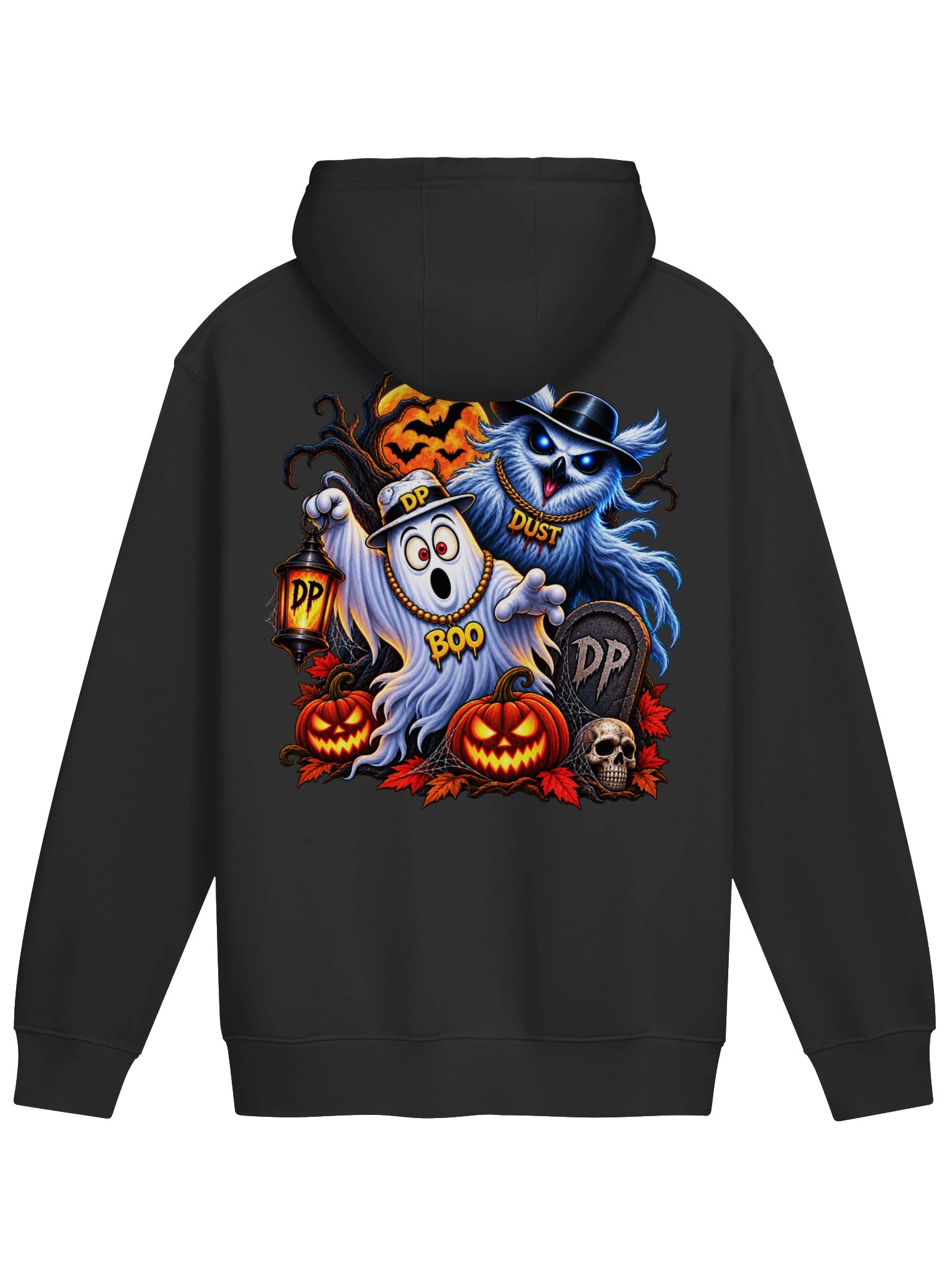 Phant Owl Happy Halloween Premium Pullover Hoodie product image (10)