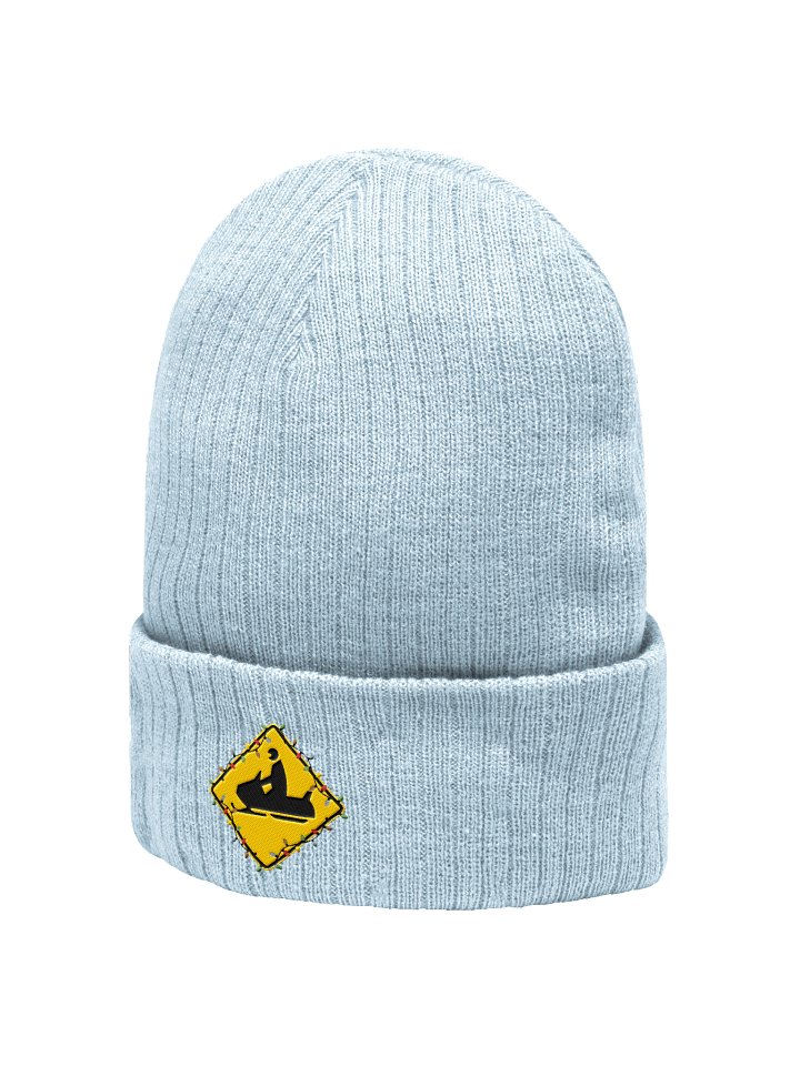 Snowmobile Crossing Holiday Beanie product image (38)