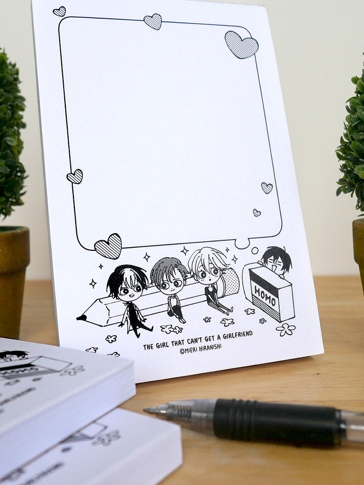 Notepad - The Girl That Can't Get a Girlfriend product image (1)