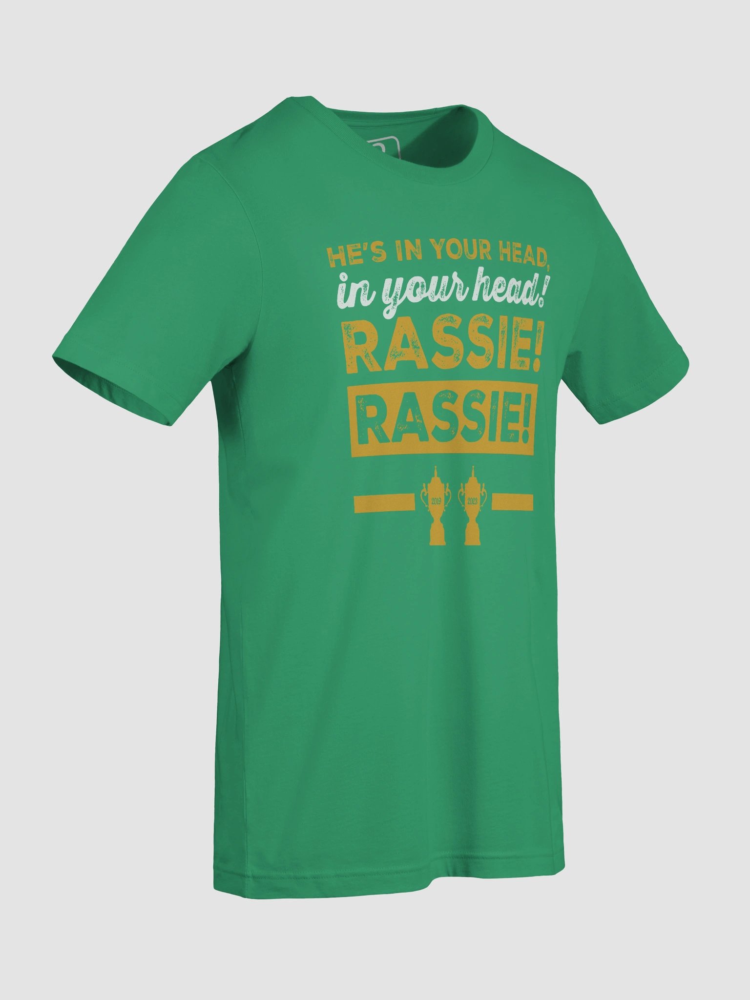 Rassie! He's in your head! T-Shirt product image (8)