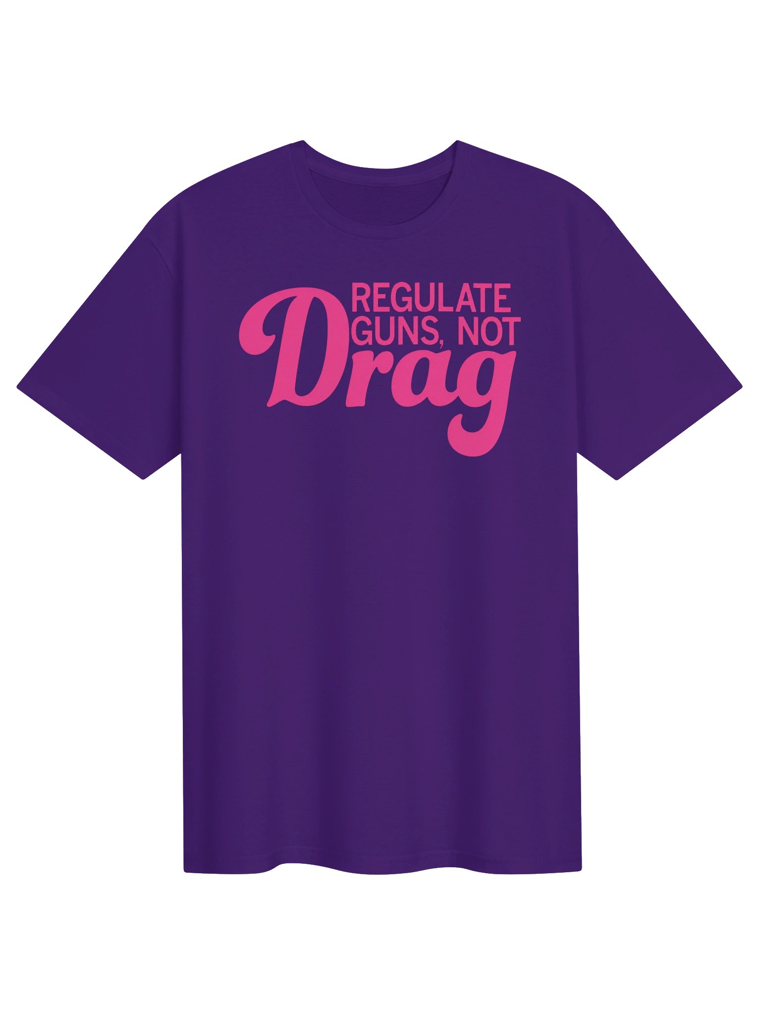 Regulate Guns, Not Drag Pride Tee product image (1)