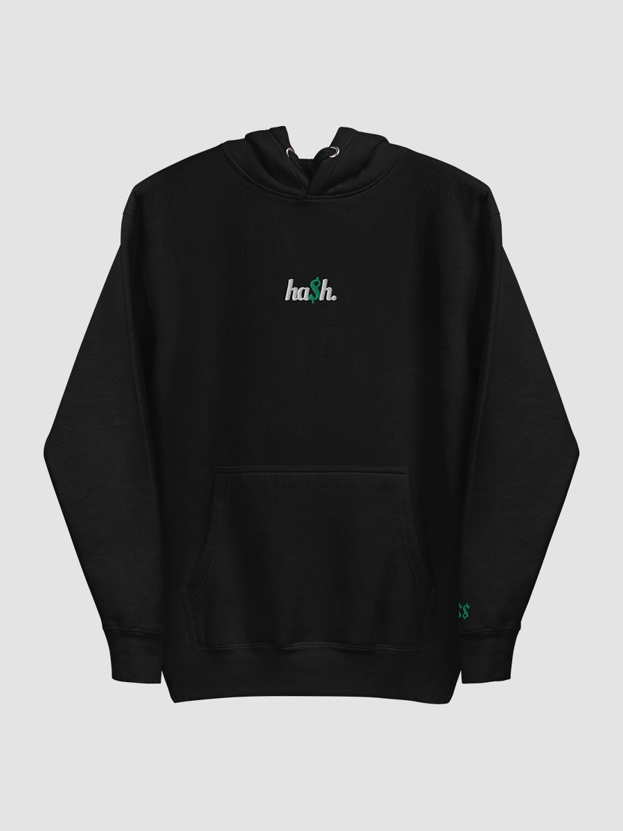 Black Friday '24 "ha$h" hoodie product image (3)