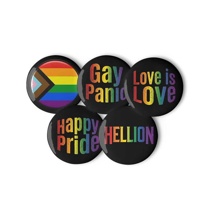 Hellion - Pride Month Collection - Button Pins product image (2)