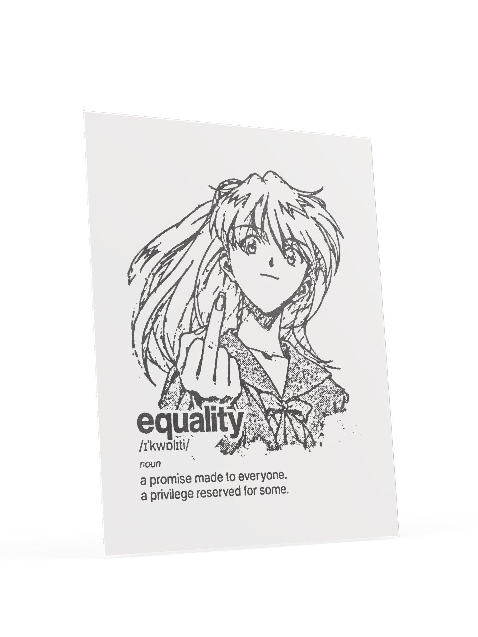 EQUALITY ! Art Print. product image (4)