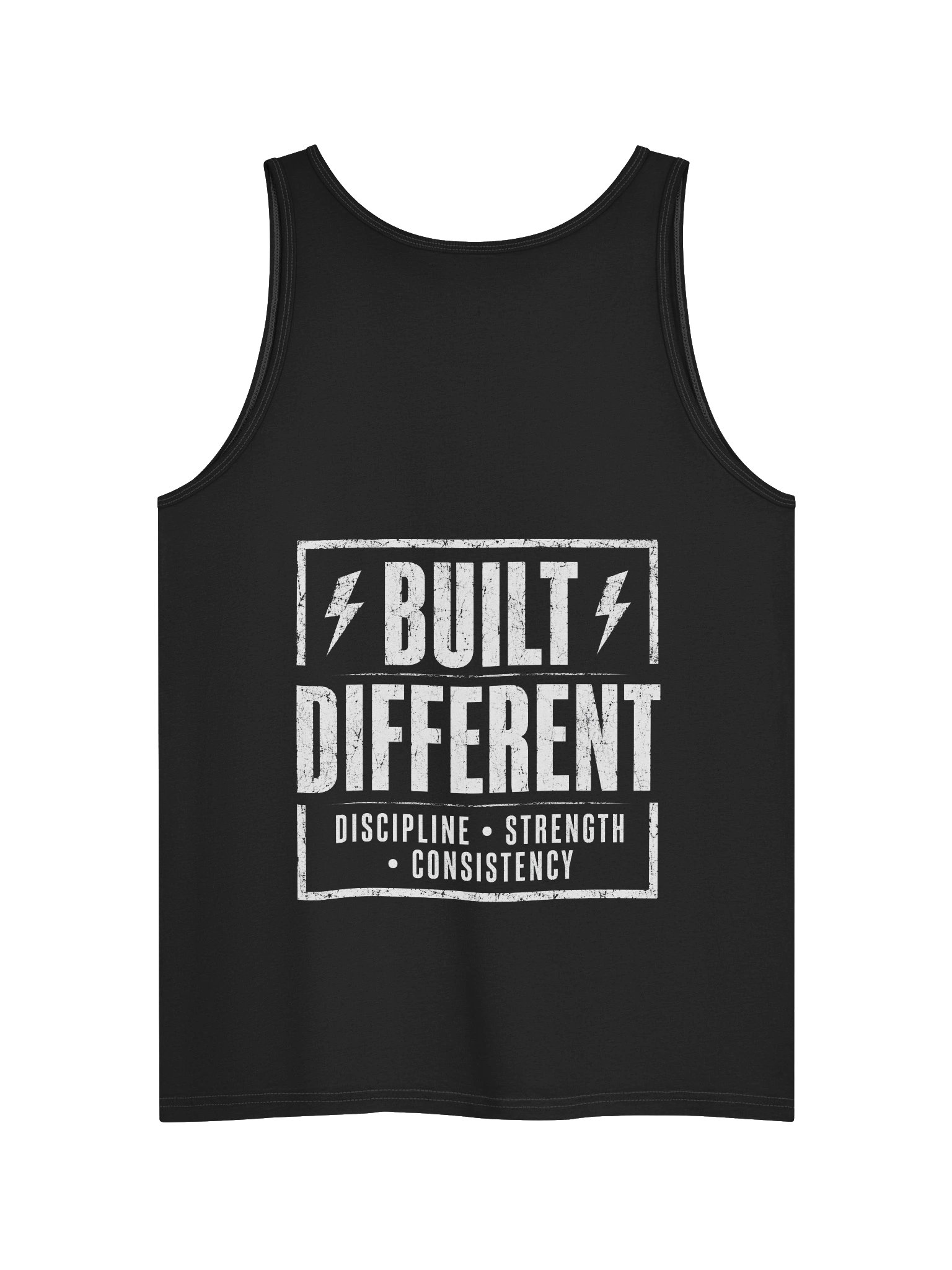 Built Different Motivational Tank product image (4)