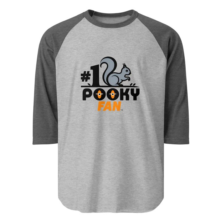Pooky's #1 Fan Raglan Tee product image (1)