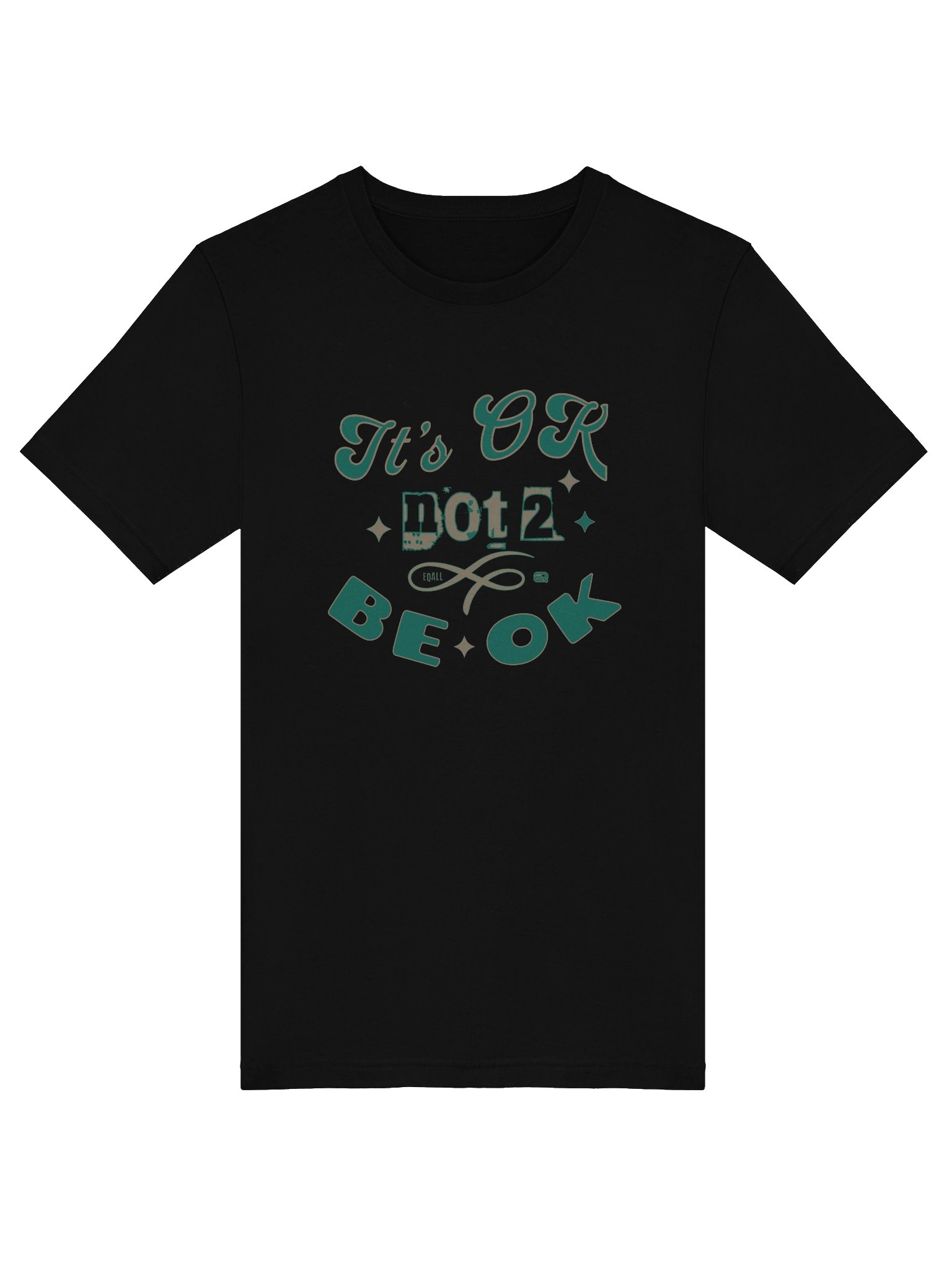 It's OK not to be OK! Bella + Canvas Unisex T-shirt_R3CVR.i by EQALL® Essentials product image (6)