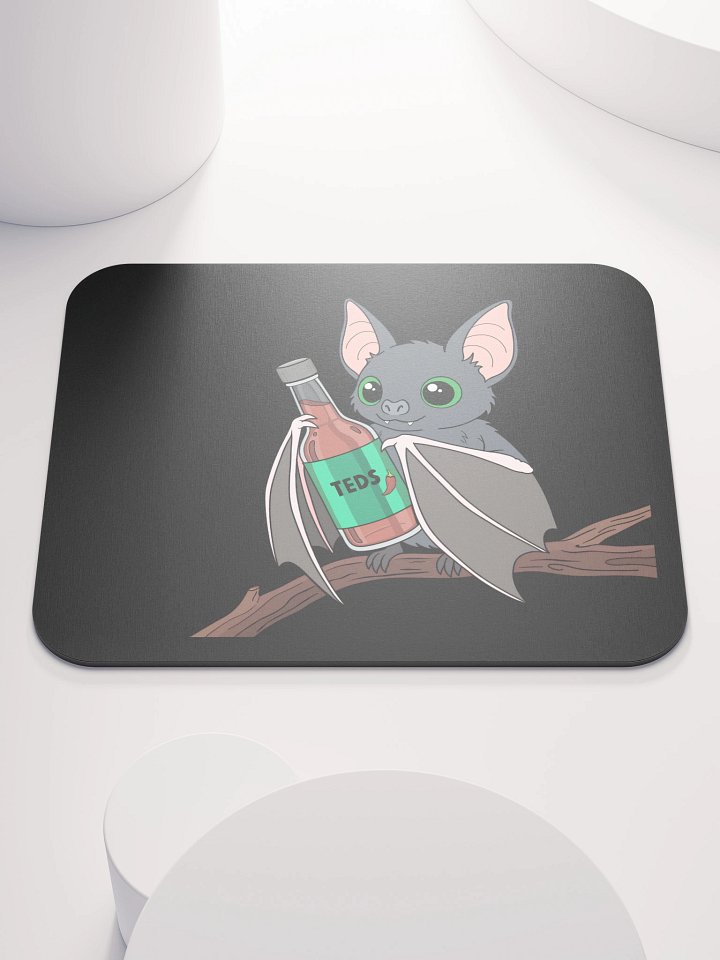 Spicy Bat - Black Mouse Pad product image (1)