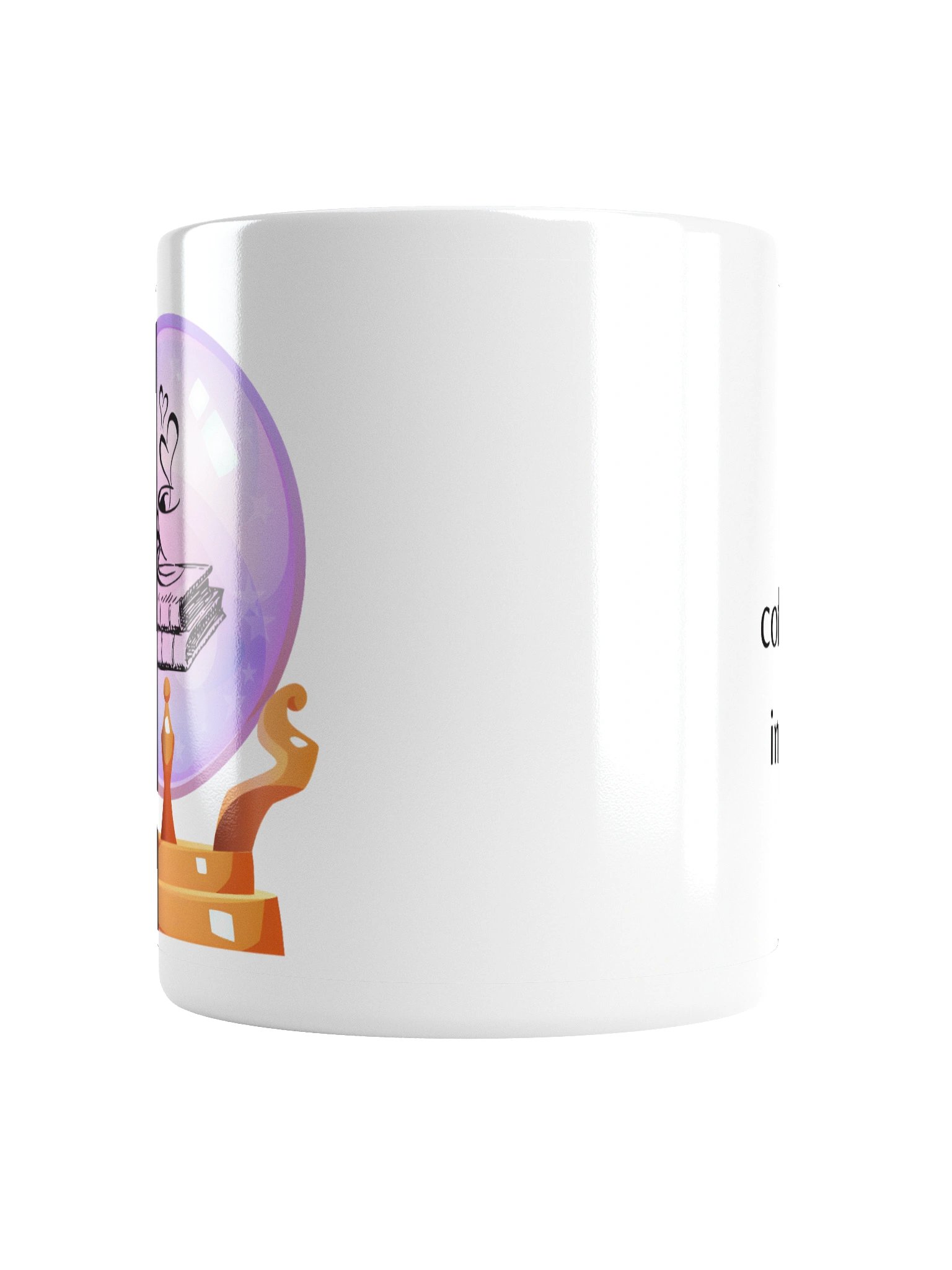 Coffee & Books Crystal Ball Mug product image (17)
