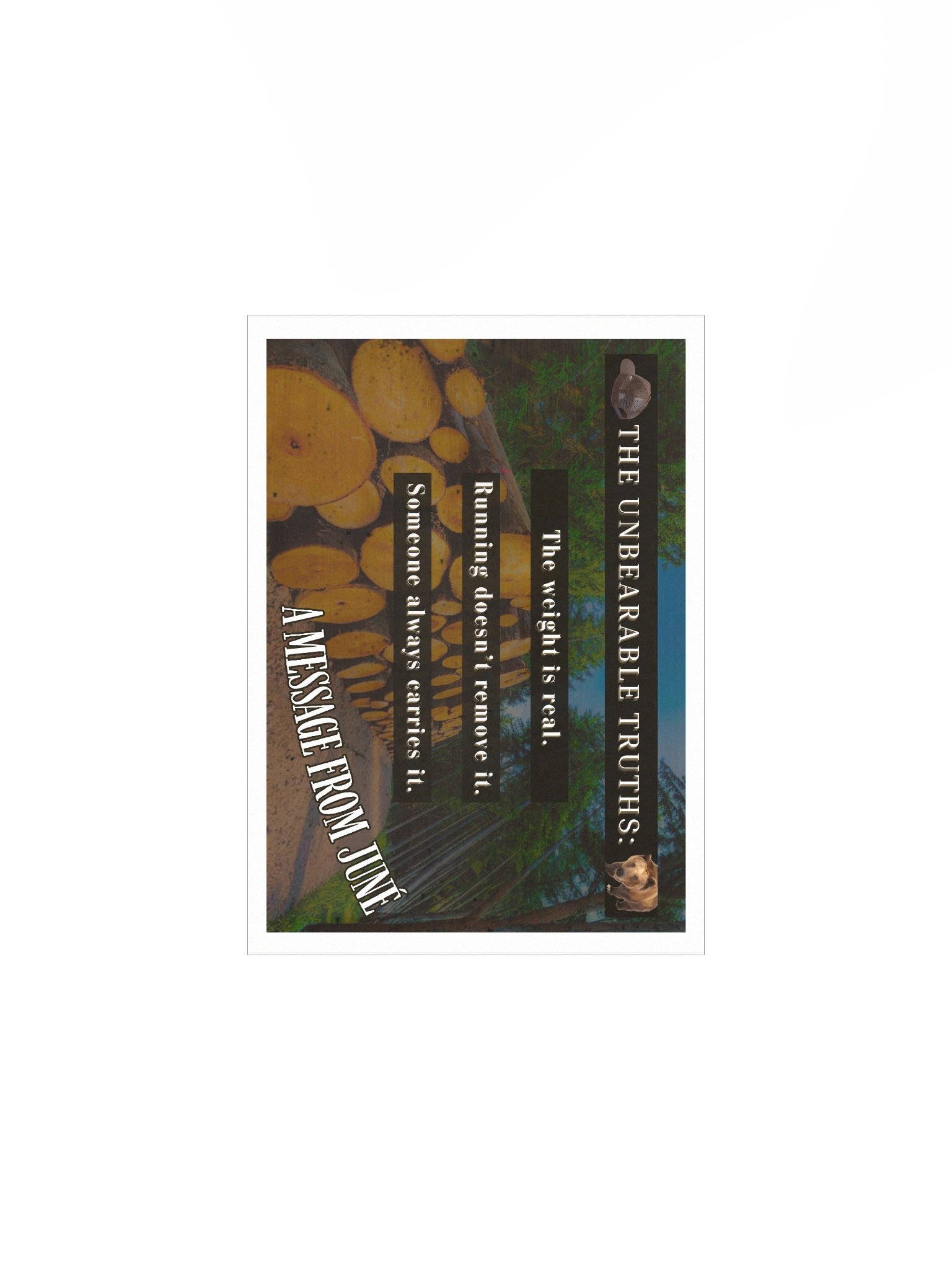 UNBEARABLE TRUTHS POSTER product image (1)