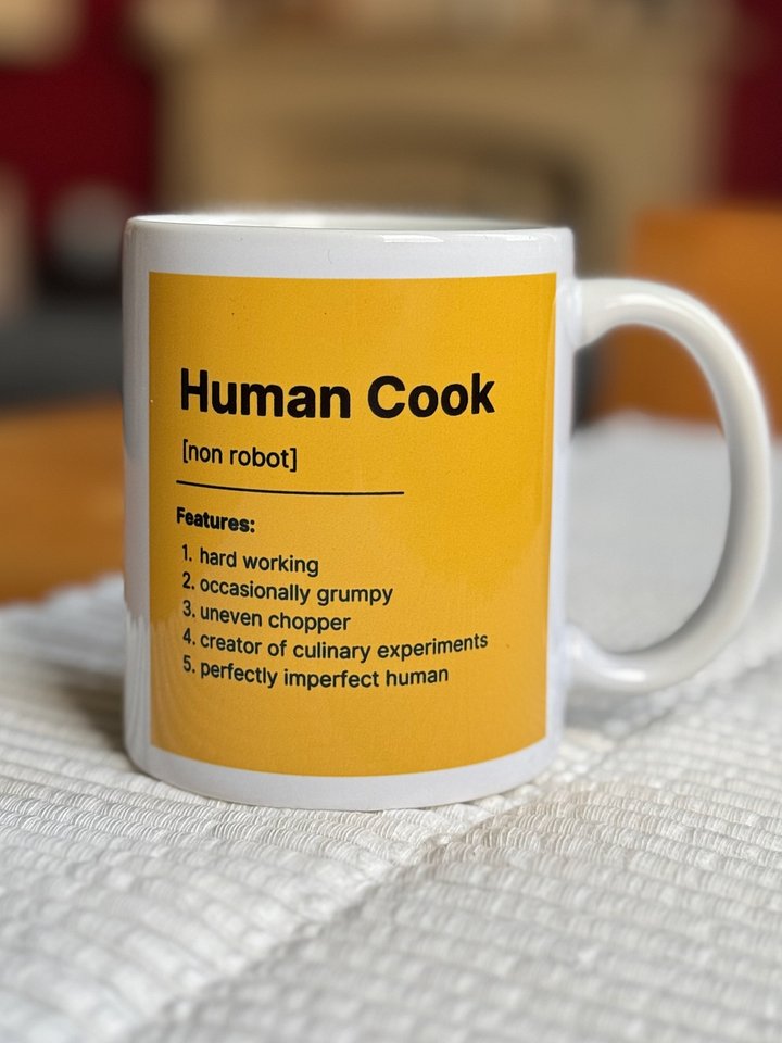 Human Cook Mug - Ochre product image (1)