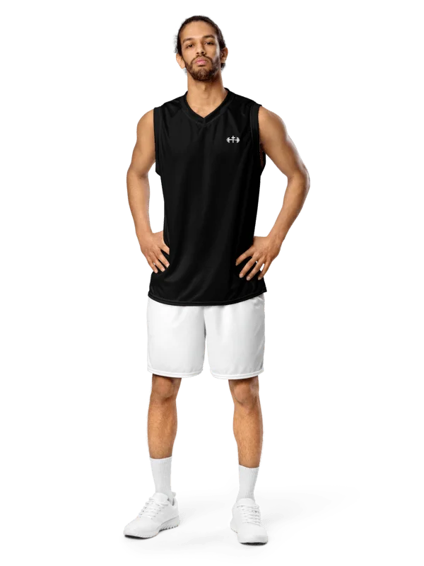 His House Performance V-Neck Muscle Tank - Black product image (1)