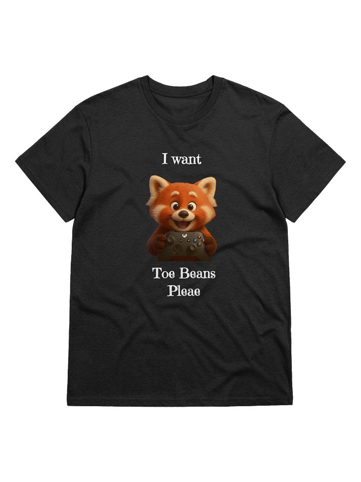 Red Panda Gamer Organic T-Shirt product image (4)