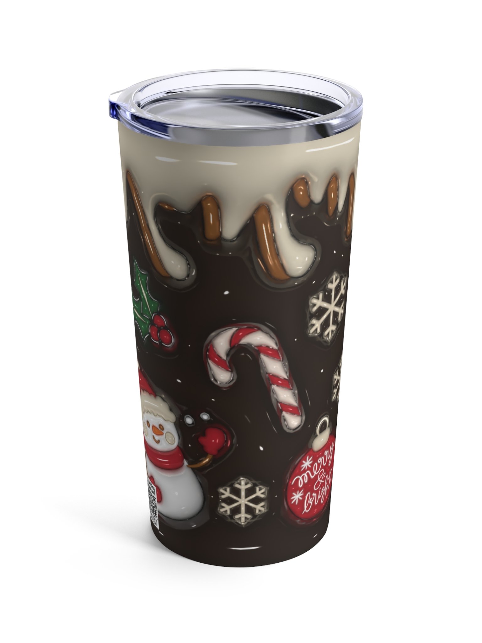 Yummy Chocolate Holiday Stainless Steel Tumbler product image (4)