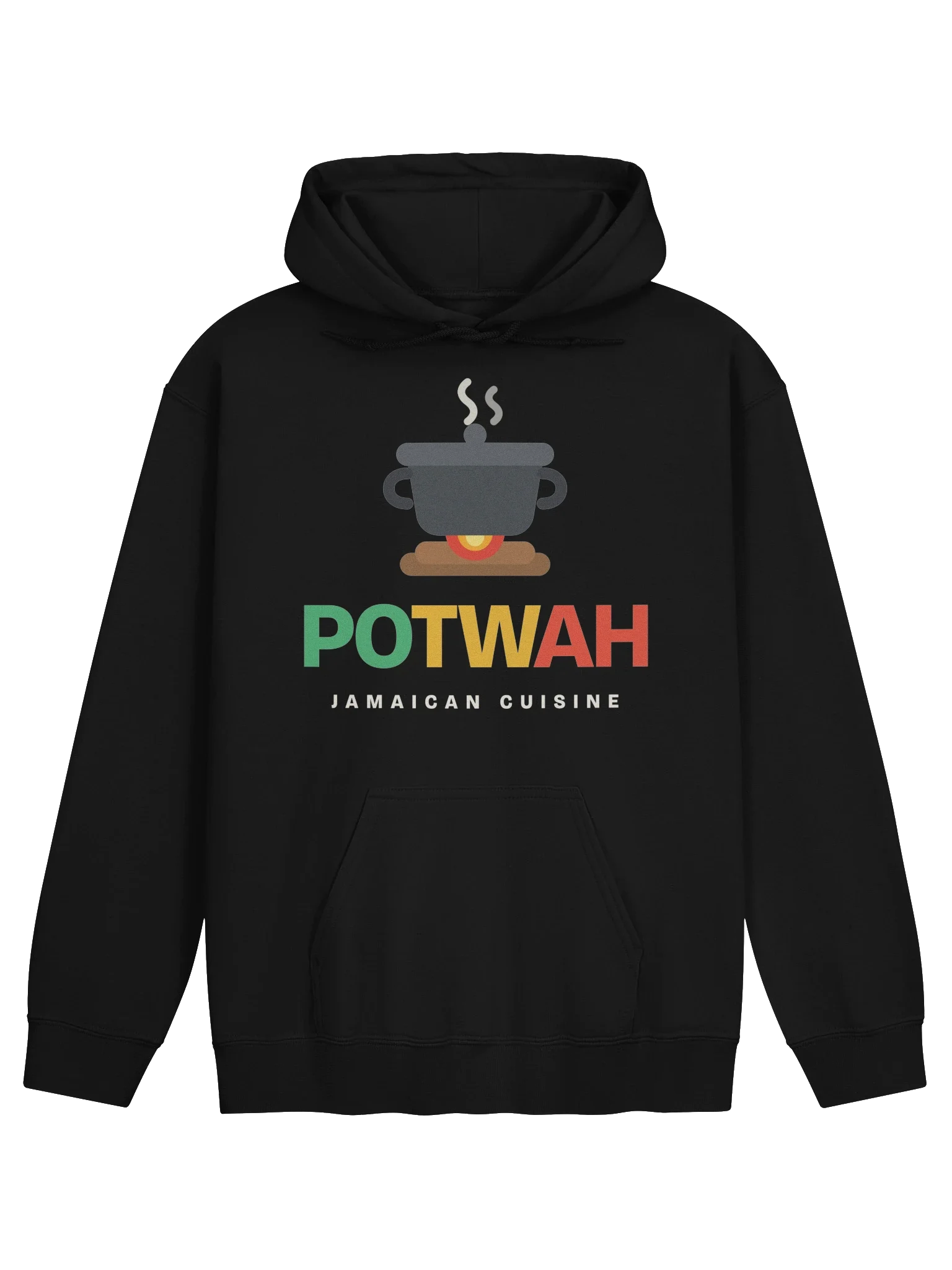 Potwah Hoodie — Potwah Jamaican Cuisine merchandise