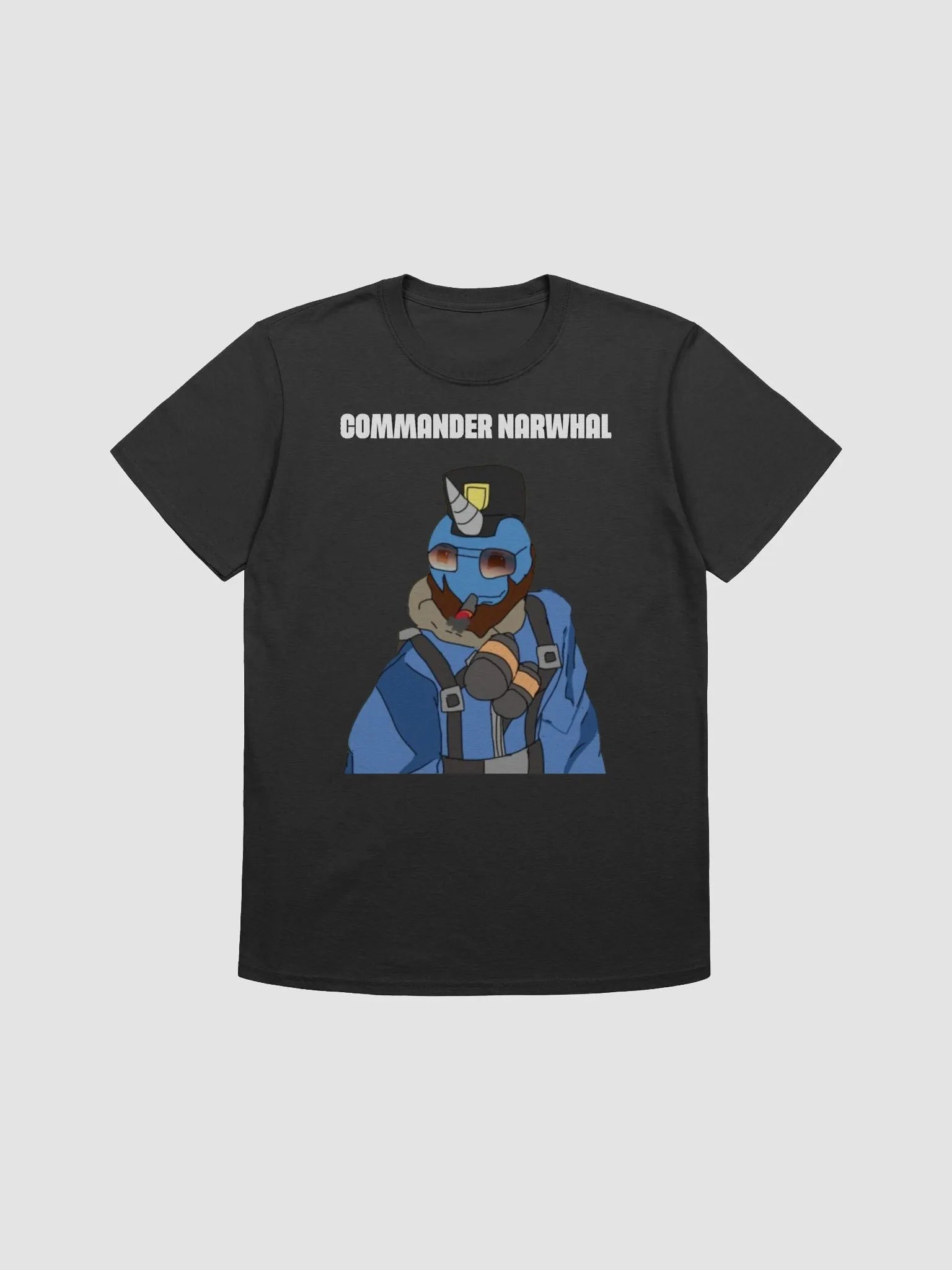 Commander Narwhal T-Shirt product image (2)