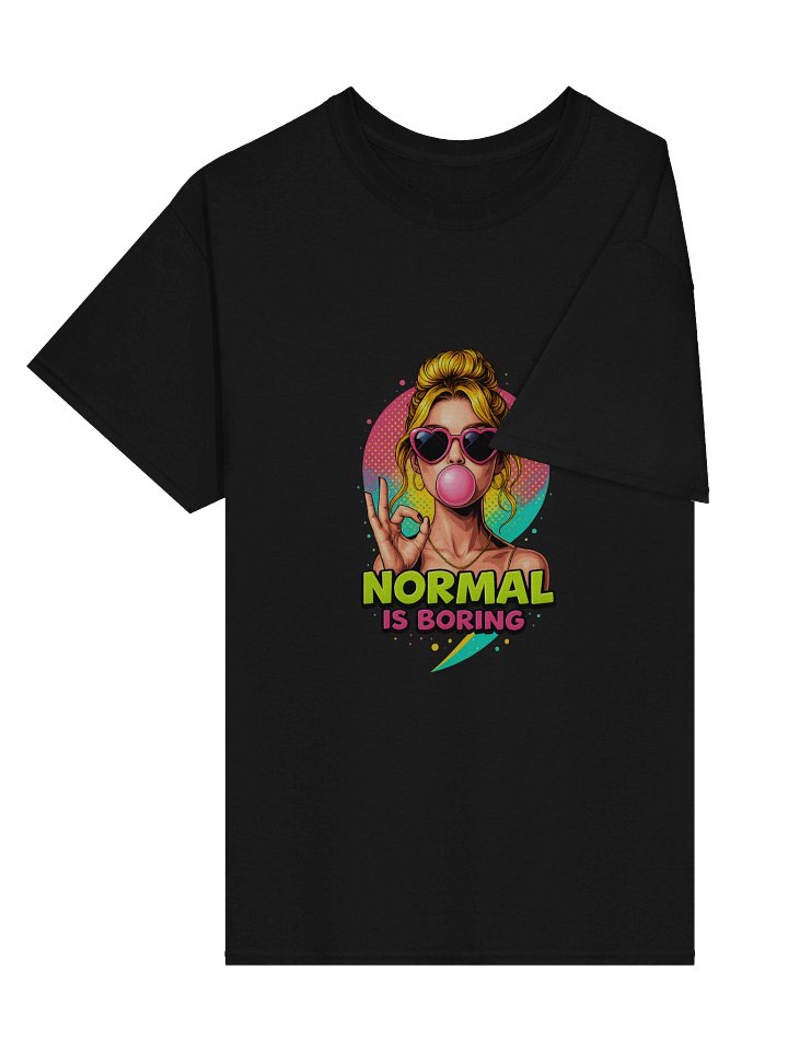 Pop Art 'Normal is Boring' Tee product image (2)
