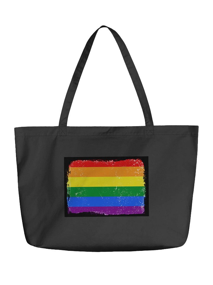 Gay Pride Flag Organic Coach Tote product image (1)
