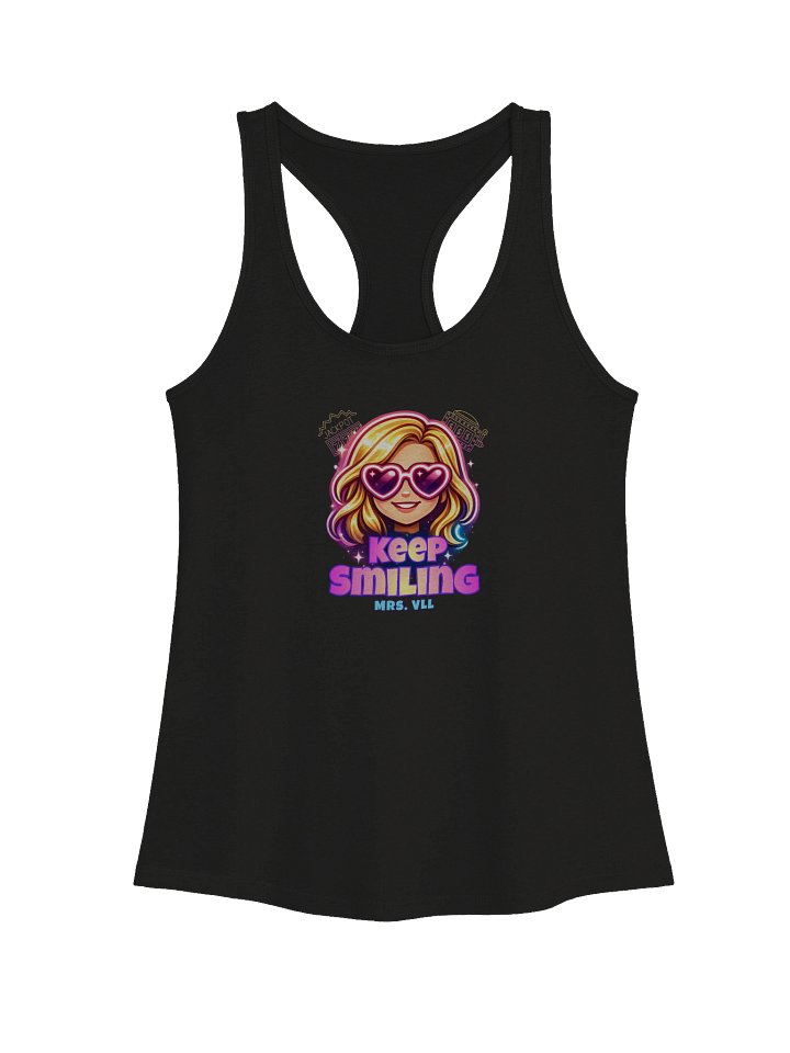 Keep Smiling Racerback Tank product image (4)