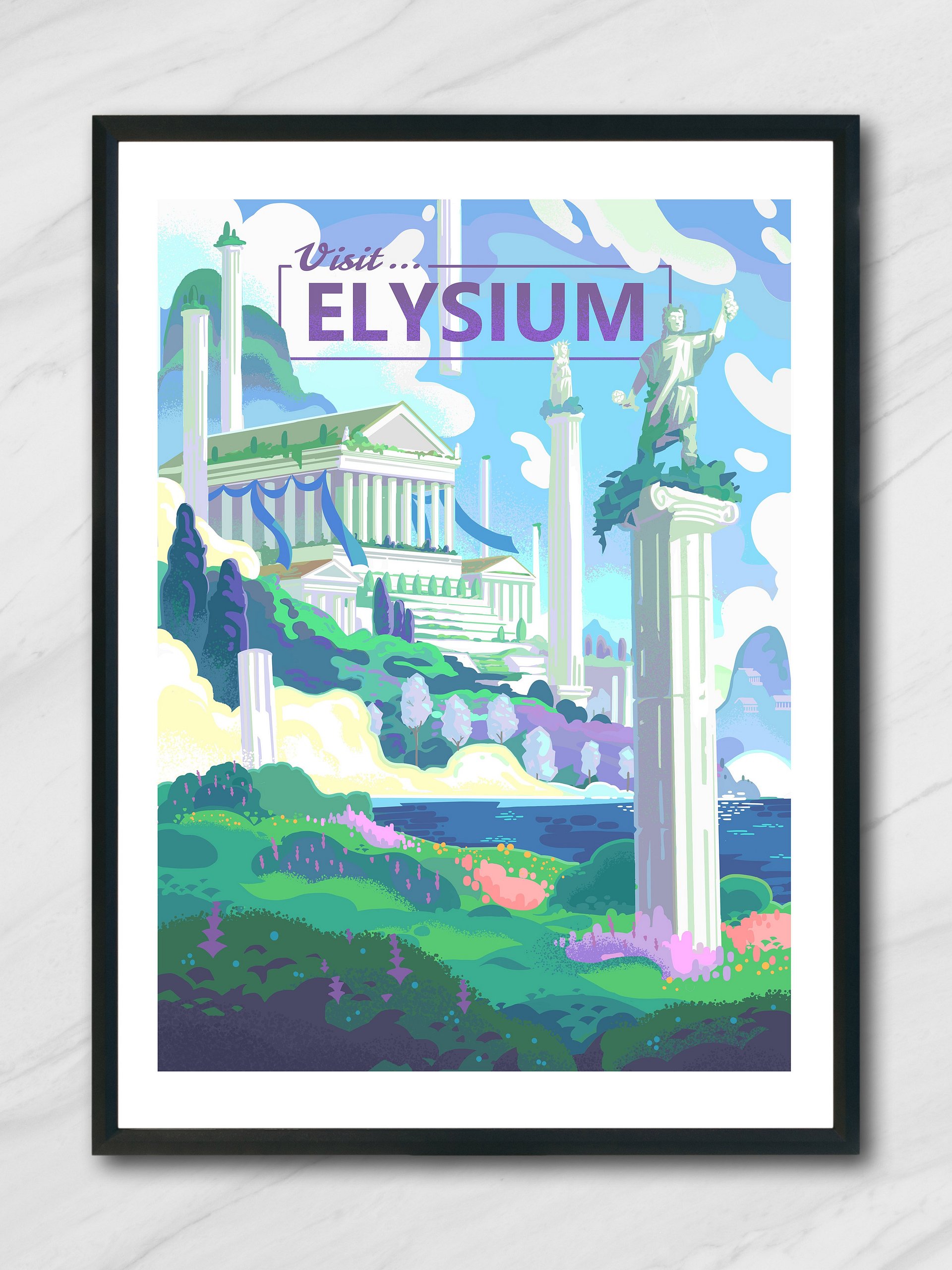 Divine Destinations: Heavenly Travel Posters product image (5)