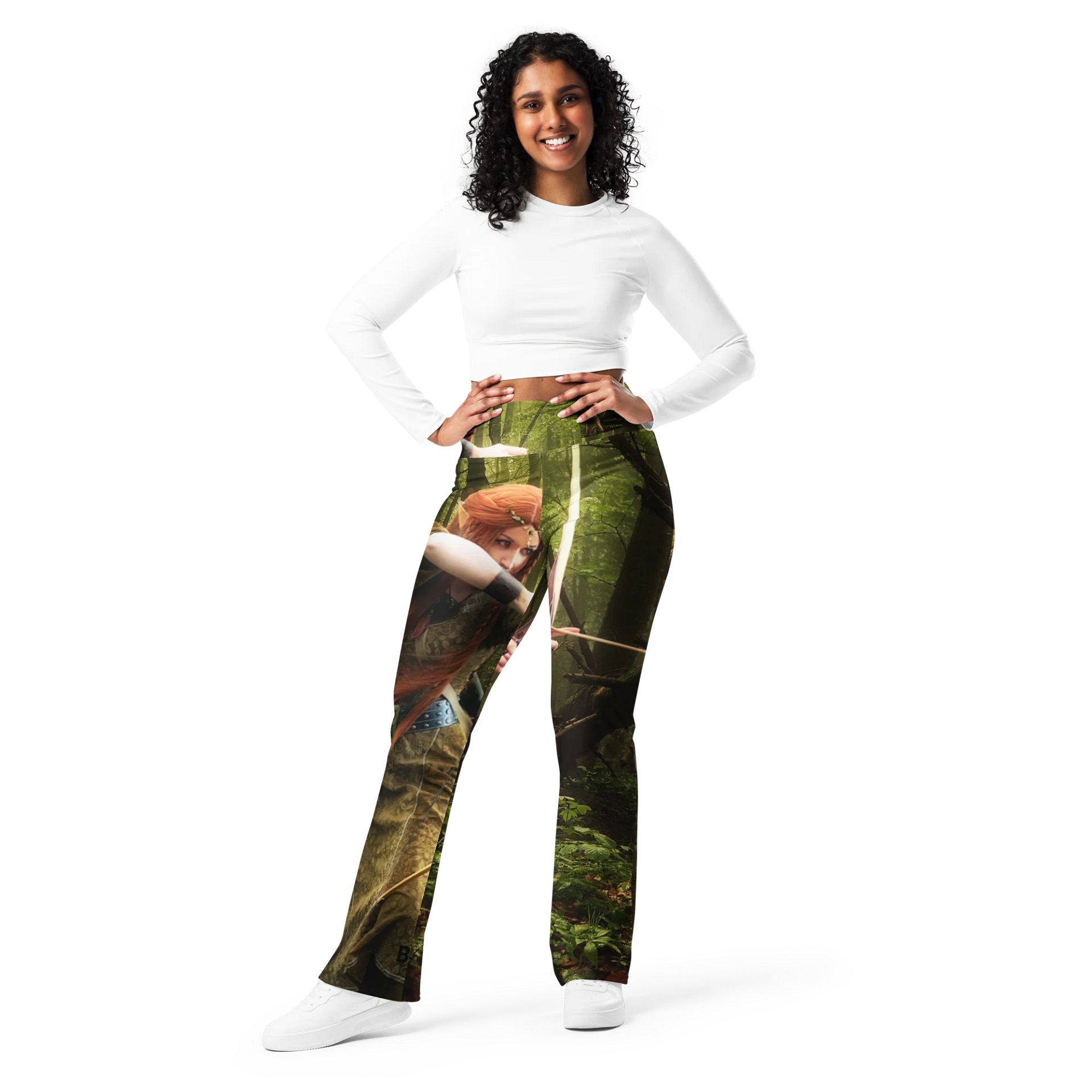 'Elven Stories - Rainhill' Flare Vision Leggings product image (10)