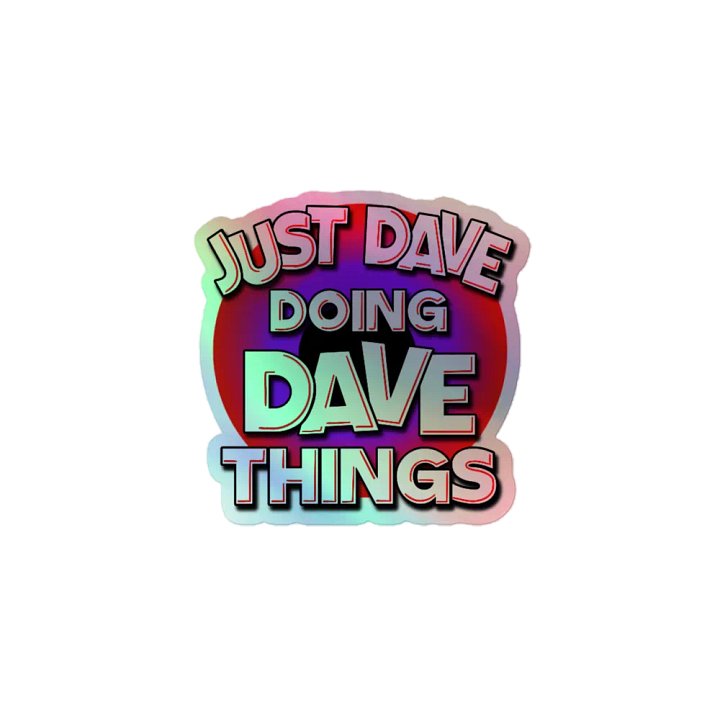 Hologram Dave things! product image (1)