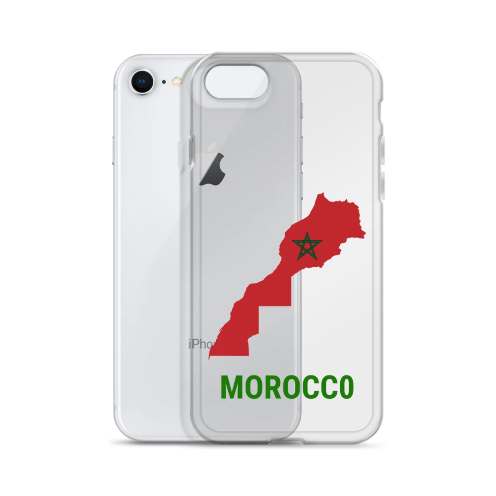 Morocco 2026 World Cup Flag iPhone Tough Case - Morocco Soccer Phone Cover - Dual Layer Protective Case product image (2)