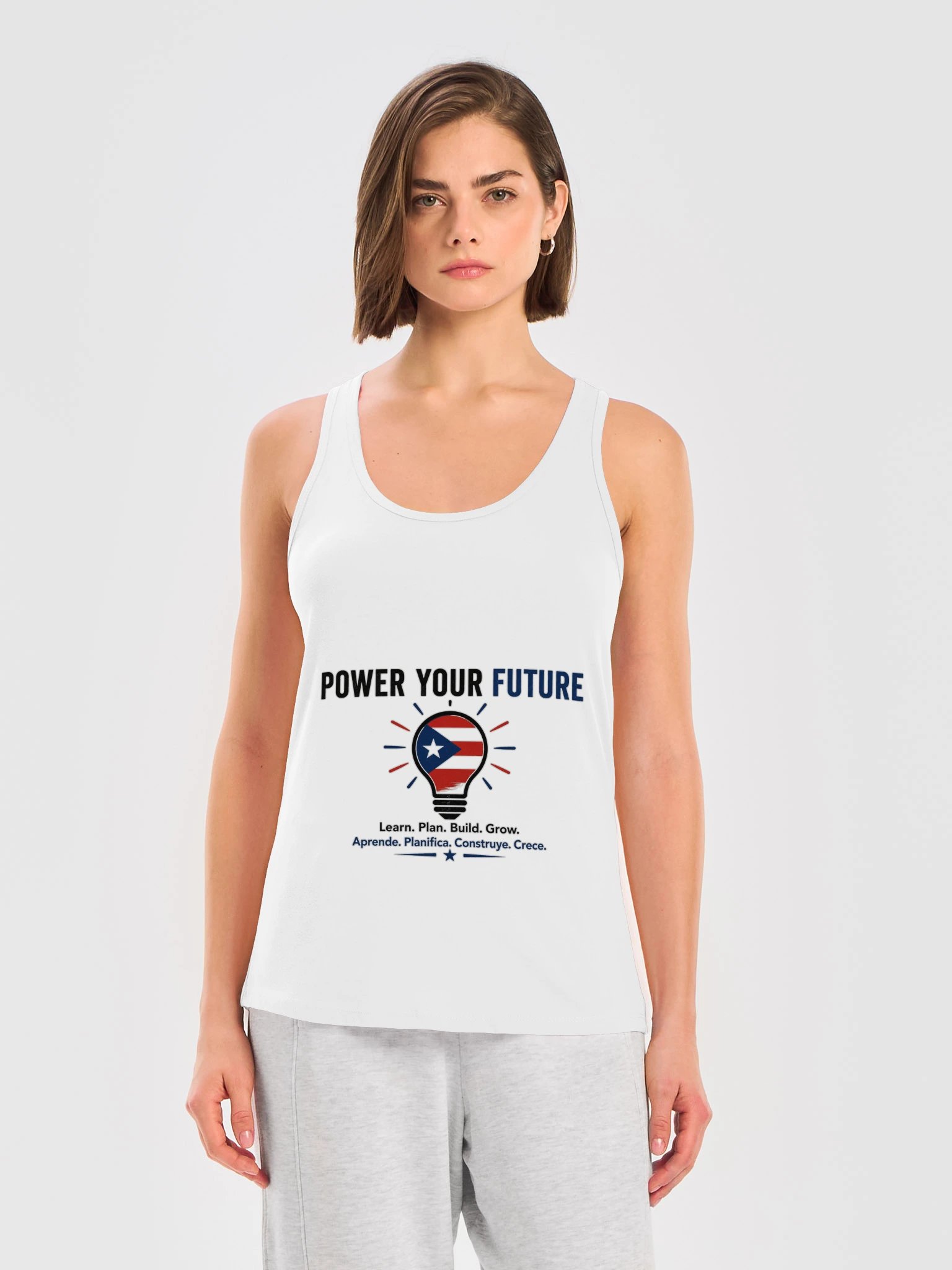 Community First Power Your Future Racerback product image (3)