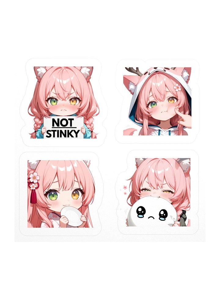 Chaotic Fox Reactions Sticker Pack product image (1)