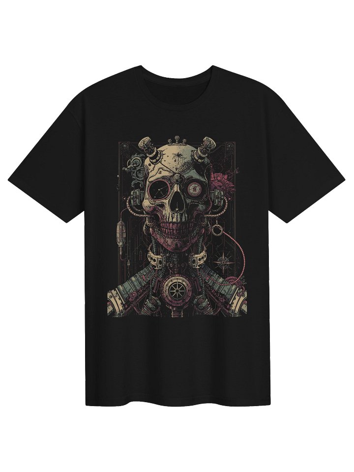 Mechanical Skull Circuit T-Shirt product image (1)