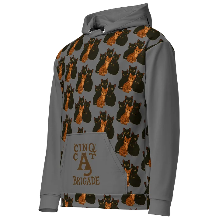 cat brigade Recycled Hoodie product image (2)