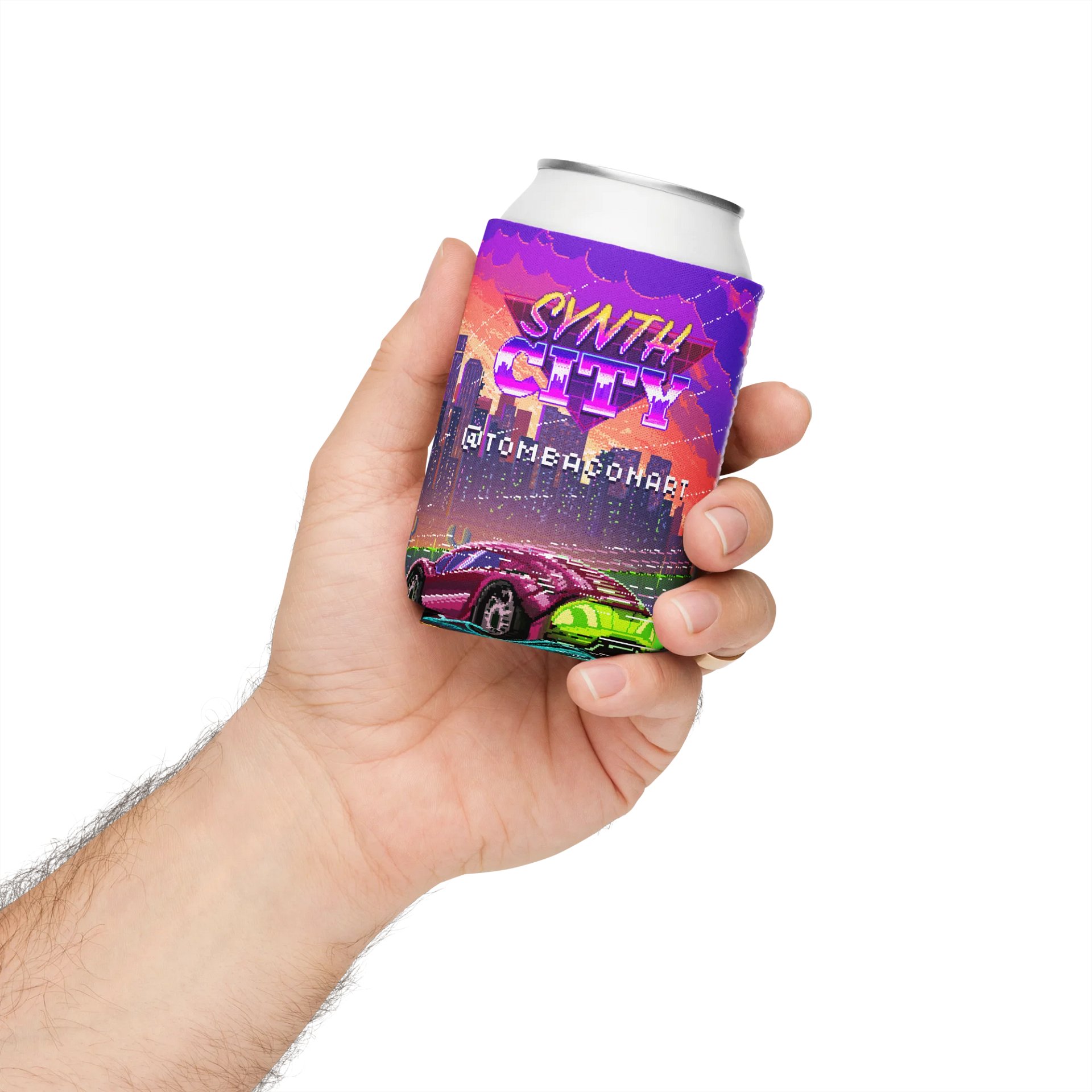 Synth City Super Drive Coozie product image (4)