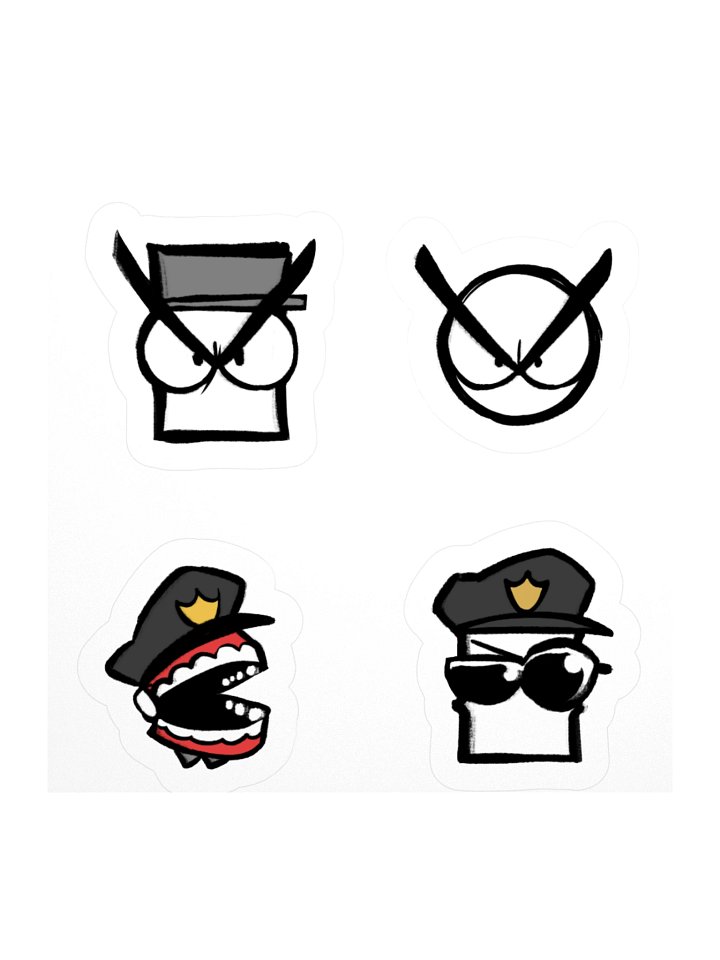 Rude Awakening: Cereal Smackdown (sticker pack B) product image (1)