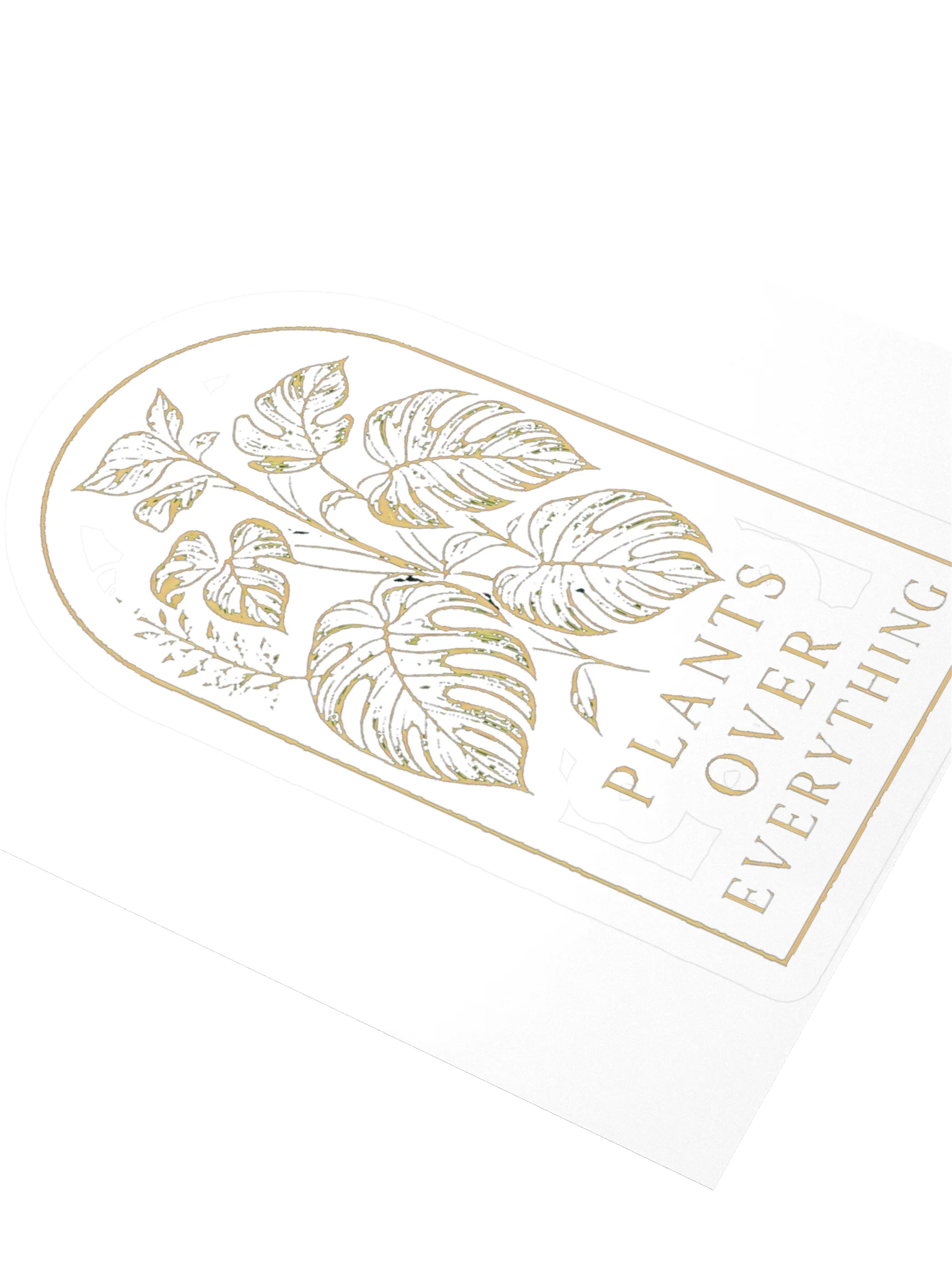 Plants Over Everything Sticker product image (3)