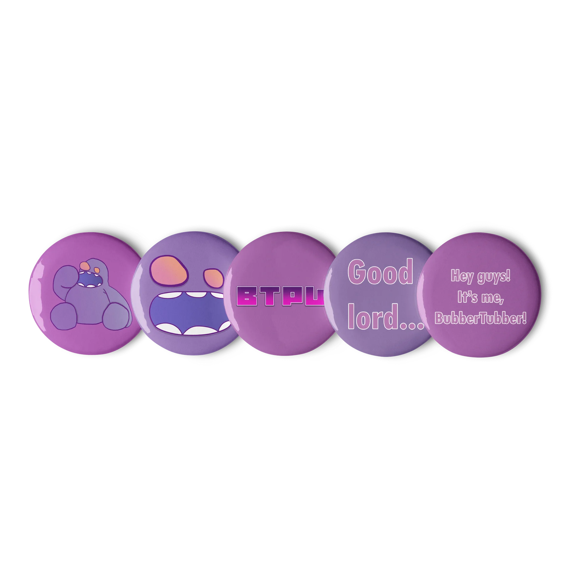 The BubberTubber Button Set product image (1)