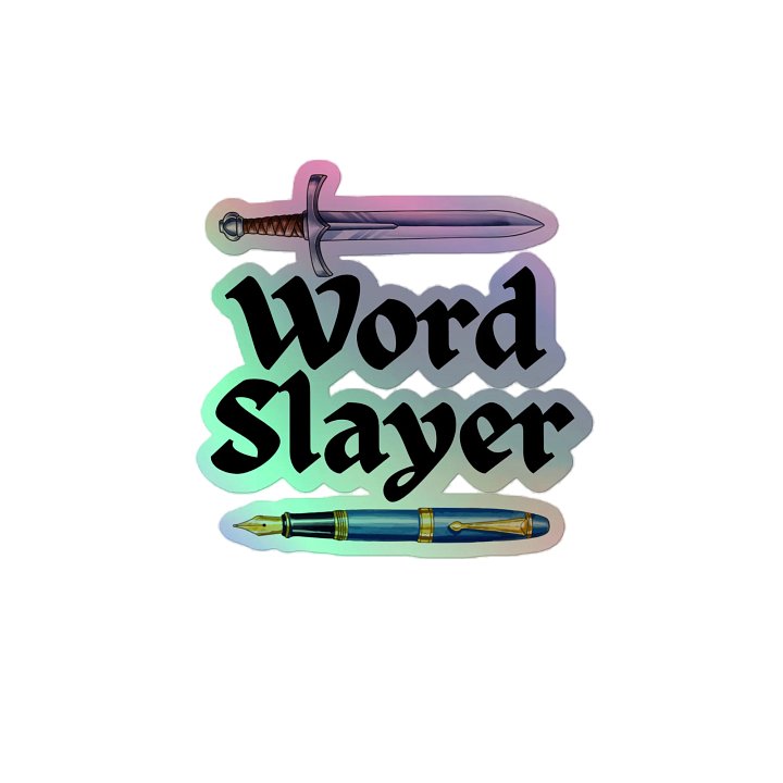 Word Slayer Sticker product image (2)