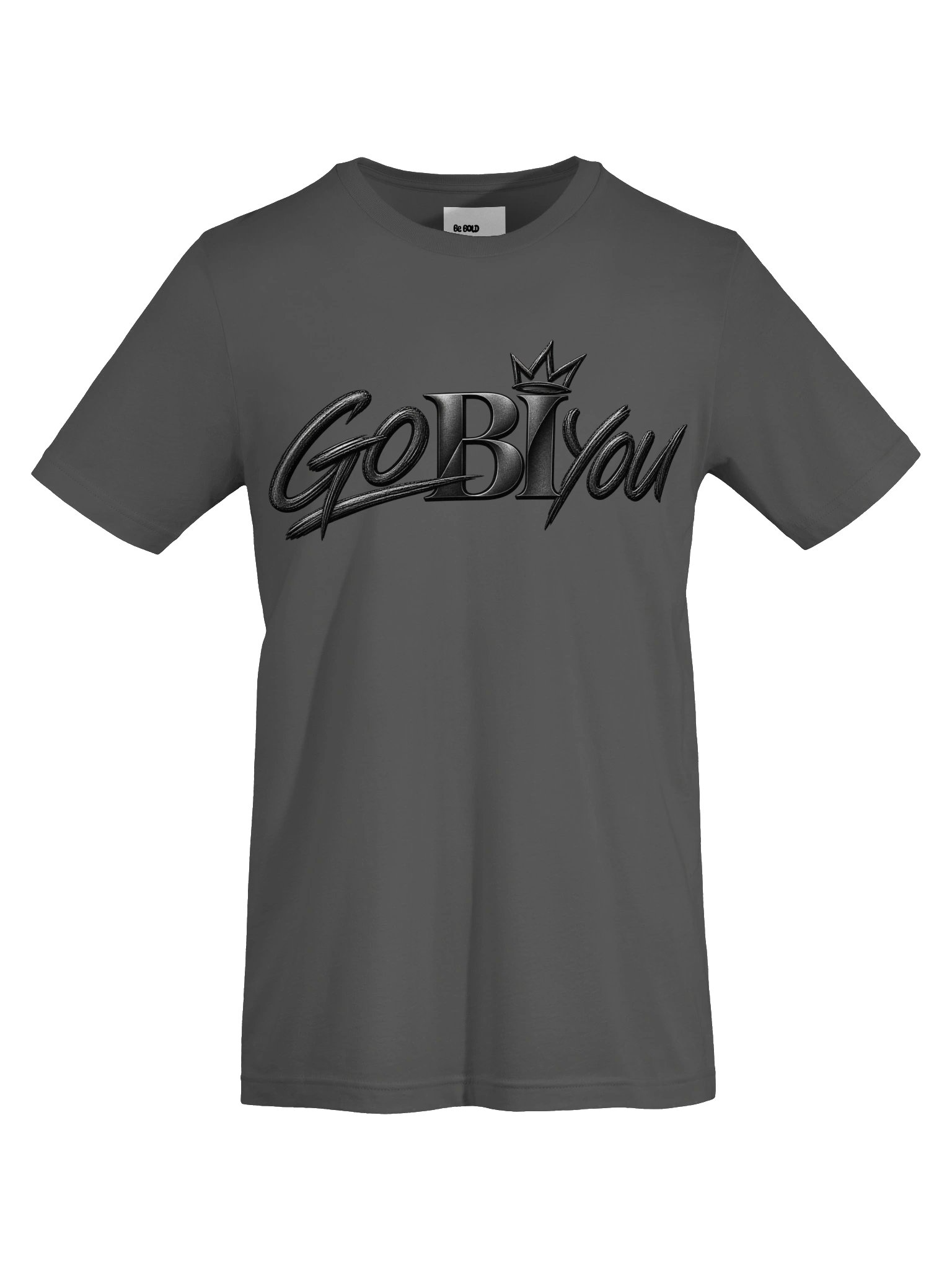 THE CROWN TEE (GRAY) product image (5)