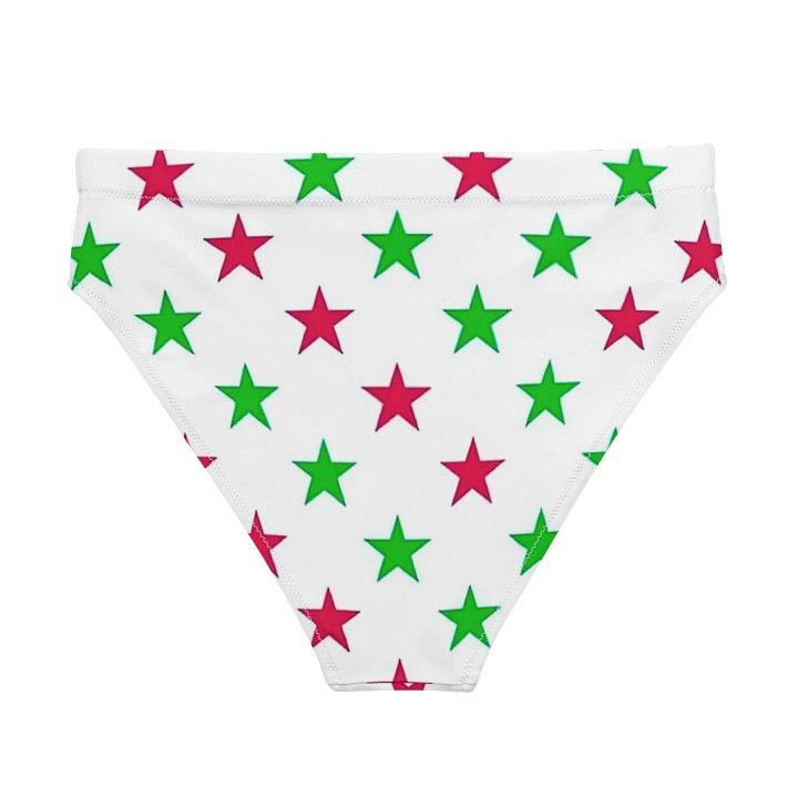 Starry Night Recycled High Waisted Bikini Bottoms product image (2)