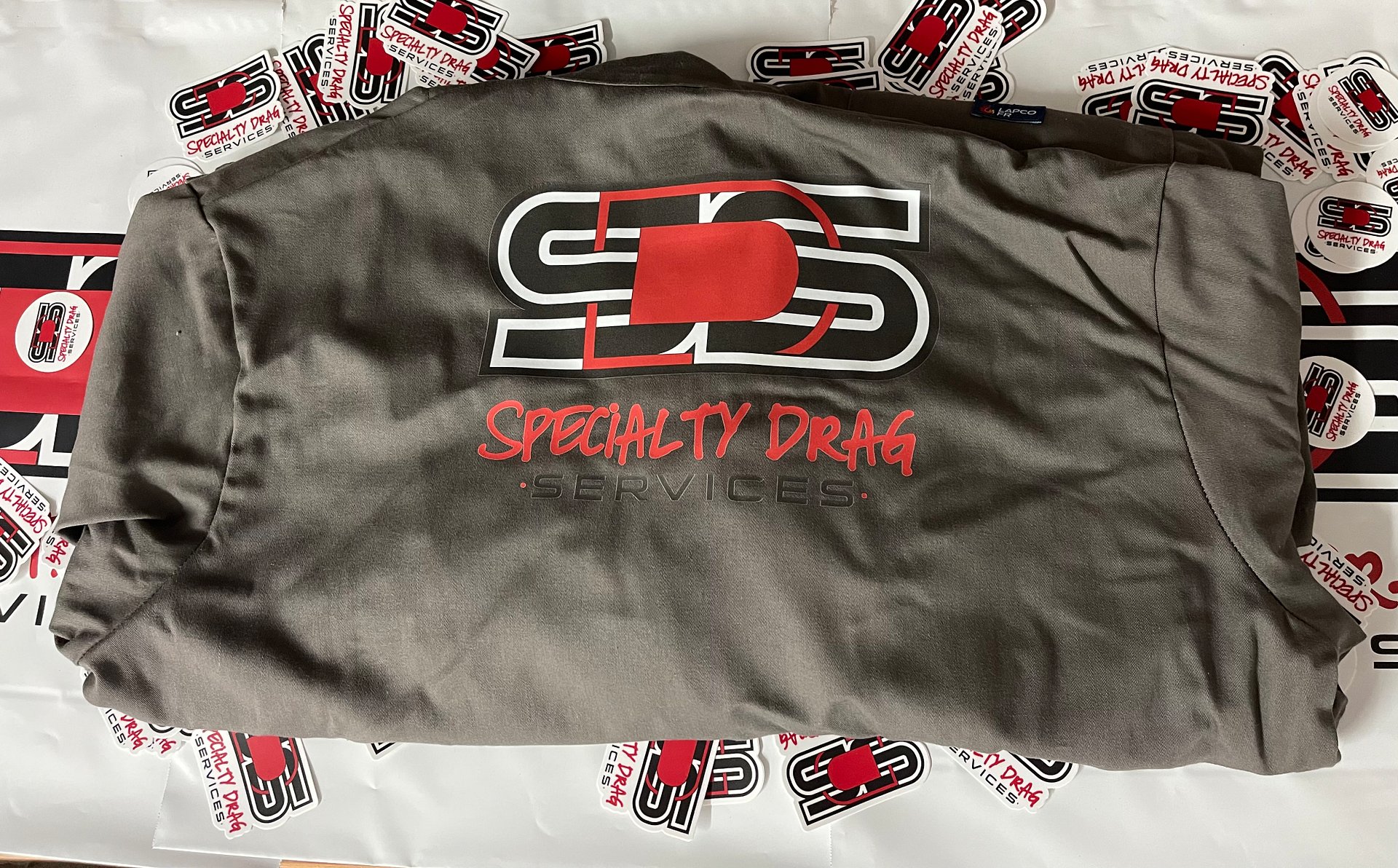 SDS Gray FR Coveralls product image (1)