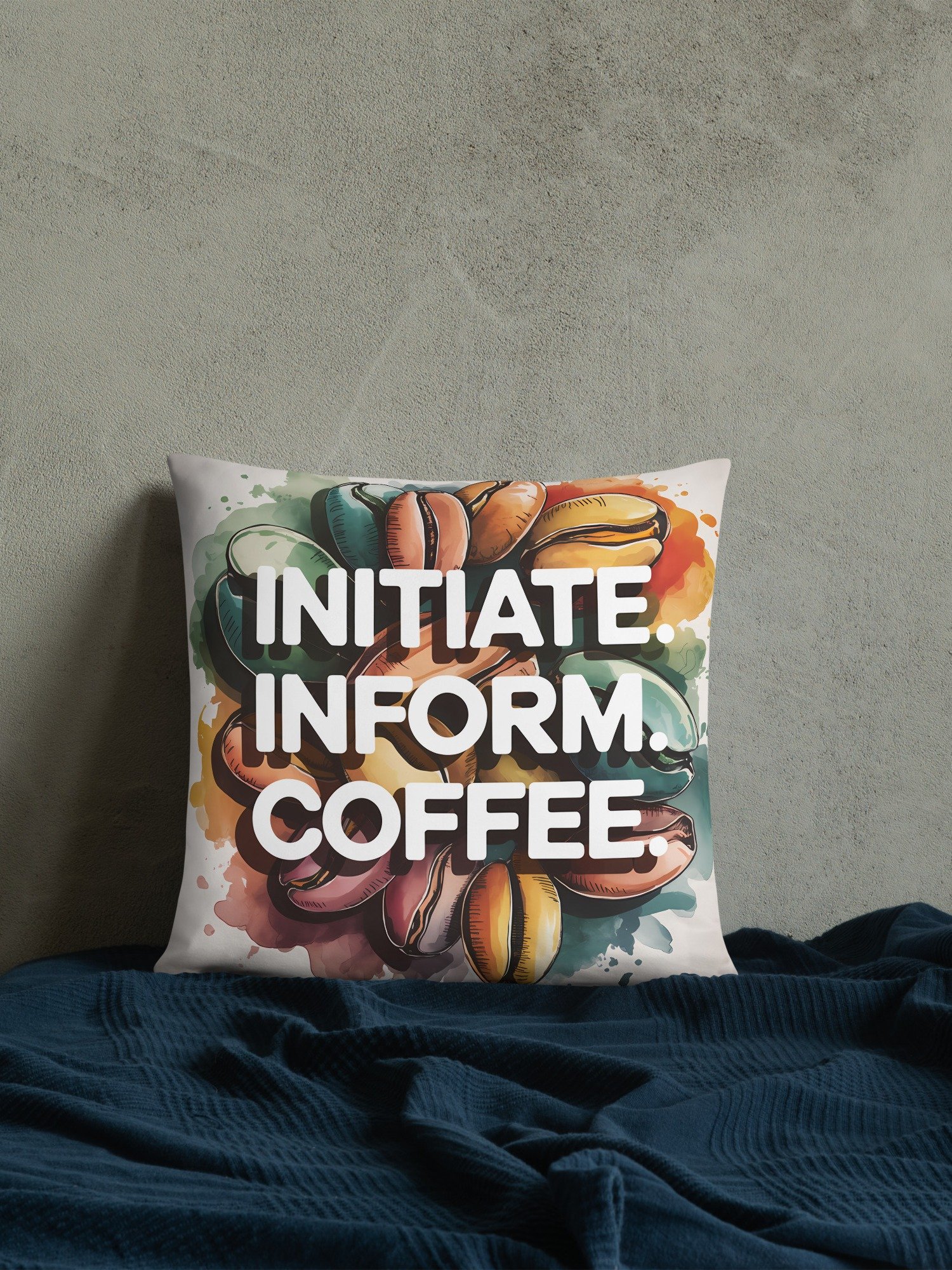 Initiate Inform Coffee Human Design Manifestor Pillow product image (2)