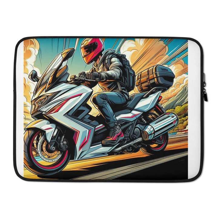 Rider's Rush Laptop Sleeve product image (2)