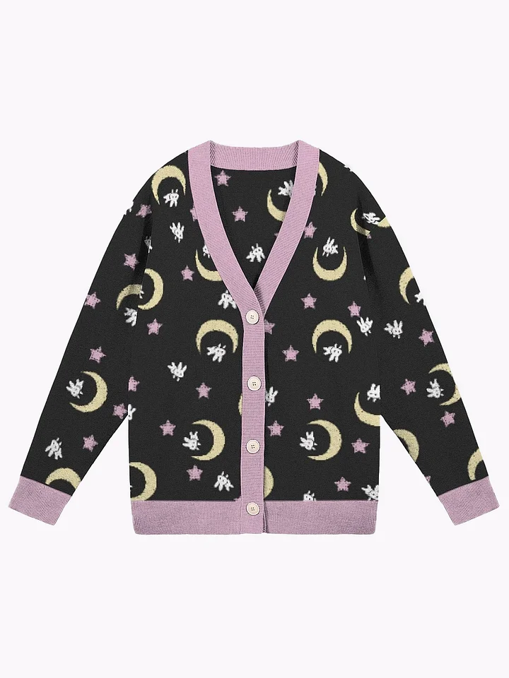 Moon Bunny Bliss - Knitted Cardigan product image (1)