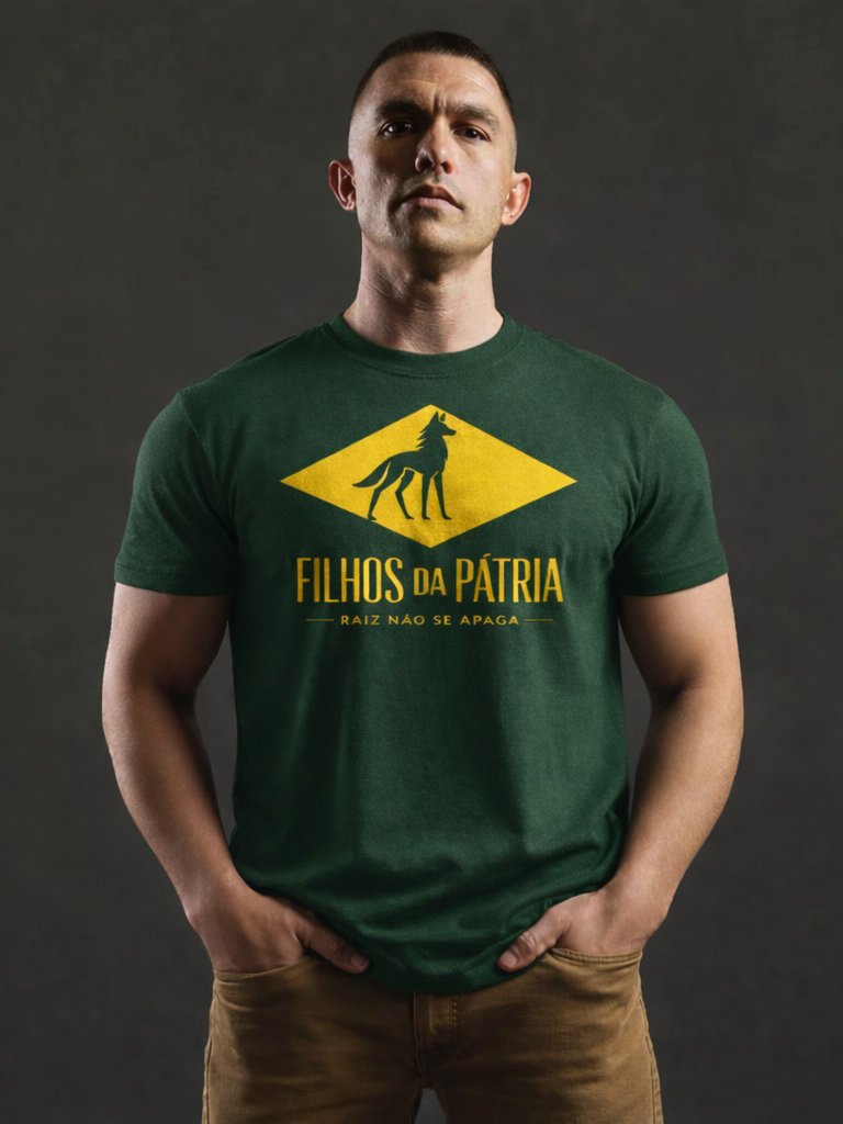 Camiseta Fundadora Filhos da Patria Verde product image (2)