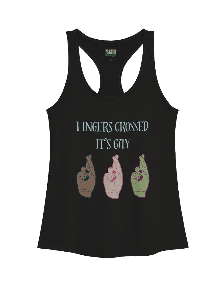 Fingers Crossed Racer Back product image (2)