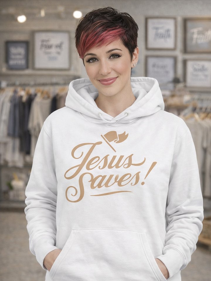 Jesus Saves Hoodie product image (5)